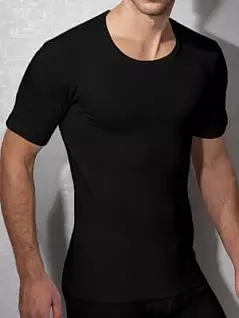 Теплая мужская футболка  «Doreanse 2870c01 Thermo Viloft» черная распродажа