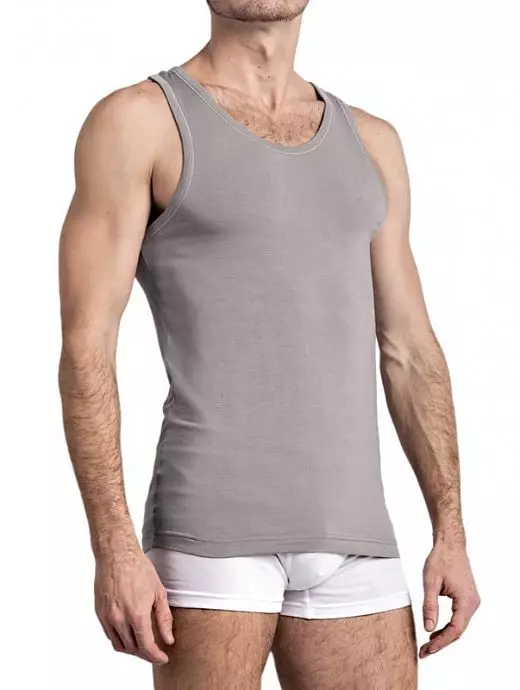 Мужская майка серого цвета BODY WILD GWB120Sc95 (Серый) Мужская майка серого цвета BODY WILD GWB120Sc95 (Серый)