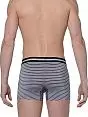 Мужские трусы боксеры с серо-белой полоской HOM Preppy 01058cZ7