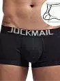Эластичные хипсы на широкой резинке черного цвета JOCKMAIL RTJM6032-2