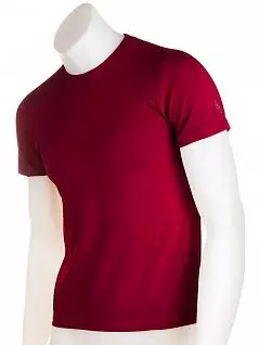 Яркая футболка с круглым вырезом LTB2302 Sis бордовый