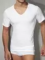 Мужская  белая хлопковая футболка Doreanse Cotton Collection 2810c02