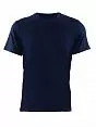 Приталенная мужская футболка синего цвета BlackSpade AURA b9506 Navy