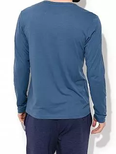 Практичная фуфайка из модала Jockey 500702H (муж.) Синий 450