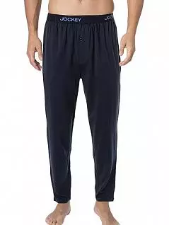 Пижамные брюки из хлопкового модала на пришивной резинке синего цвета Jockey 500756H (муж.) Синий 499