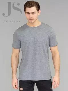 Однотонная футболка из мягкого хлопка Omsa JSOmT_U 1201 COTTON футболка grigio scuro melange oms