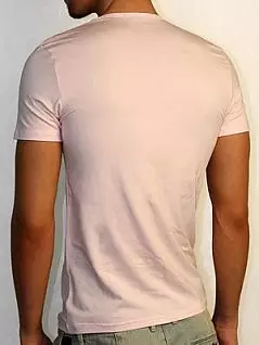 Мужская розовая футболка с широким воротником Doreanse Macho Style 2820c66 распродажа