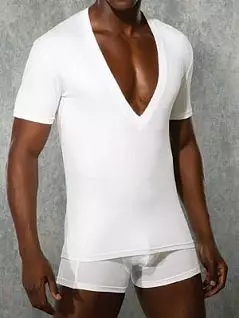 Мужская белая футболка Doreanse Macho Style 2850c02 распродажа