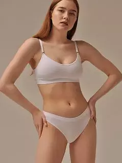 Топ из мягкой эластичной микрофибры со съемными чашками MY VOMY_BR364 Bianco Белый