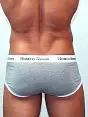 Удобные серые мужские трусы с анатомическим гульфиком Romeo Rossi Heaps R366-3 распродажа