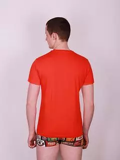 Яркая мужская футболка LTB2802 Sis оранжевый