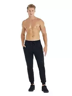 Хлопковые брюки на манжетах LTBS30981 BlackSpade черный