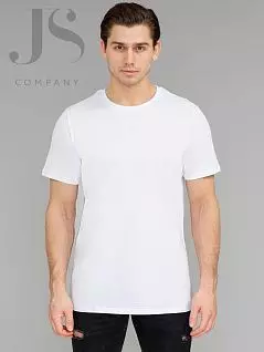 Хлопковая мужская футболка с круглым вырезом и коротким рукавом Omsa JSOmT_U 1201 COTTON футболка bianco