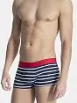 Свободного кроя фуболка с принтом белого цвета HOM 03116cW5