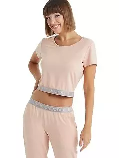 Спортивная футболка из терморегулирующей ткани LTBS51044 BlackSpade светло-розовый