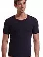 Трикотажная футболка из мягкой ткани Jolidon DTФм264бл Darkblue