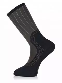 Мужские носки с оригинальным рисунком LT5787 Sis темно-синий с хаки (набор из 3х штук)