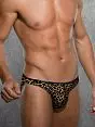 Стильные легкие трусы-микро леопард Doreanse Leopard Collection 1393c01