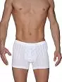 Оригинальные боксеры с блестящими полосками белого цвета HOM 01460cW5