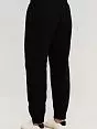 Хлопковые штаны на манжетах черного цвета Ermenegildo Zegna N6N0C1130c001
