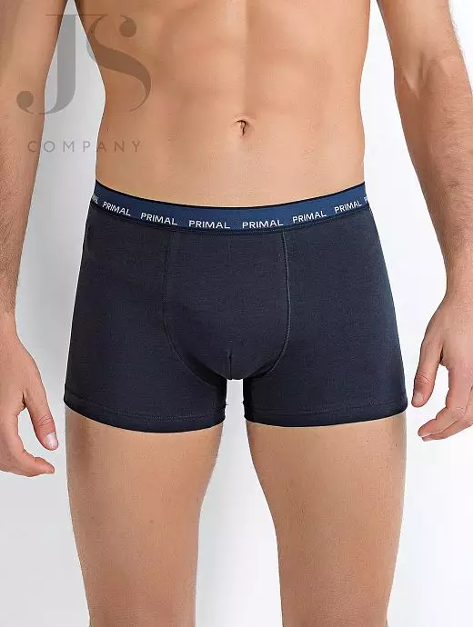 Однотонные боксеры из хлопка PRIMAL JSPRIMAL B222 boxer blu prm Однотонные боксеры из хлопка PRIMAL JSPRIMAL B222 boxer blu prm