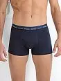 Однотонные боксеры из хлопка PRIMAL JSPRIMAL B222 boxer blu prm