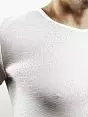 Удобная мужская футболка белого цвета Romeo Rossi Sexy Shirts RR506 белый распродажа