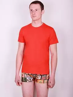 Яркая мужская футболка LTB2802 Sis оранжевый