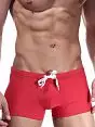 Мужские классические красные плавки хипсы Oboy Summer Boys 6265c06