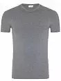 Однотонная футболка из высококачественного мягчайшего модала серого цвета Zimmerli 7001346c51