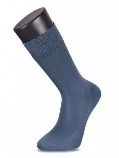 Повседневные носки на широкой резинке LT11001-1 MUDOMAY индиго (3 пары)
