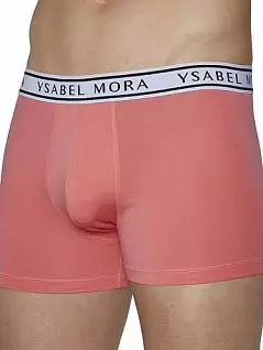 Комплект боксеров на пришивной резинке (2шт) Ysabel Mora  BT-20187/20188 Коралл + серый