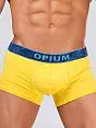 Современные боксеры на брендированной резинке Opium VOOpium_R-109 Yellow Желтый