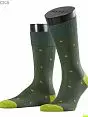 Мужские носки с усиленной пяткой FALKE 13269 Juggle SO Зеленый