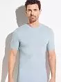 Комфортная футболка с оптимальной терморегуляцией голубого цвета Zimmerli 7001341c519