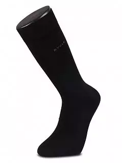 Мужские носки из бамбука  добавлением эластана LT1825 Sis черный (набор из 3х штук)