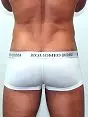 Белые короткие мужские трусы хипсы Romeo Rossi Heaps R5001-1