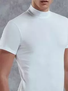 Мужская футболка из натурального материала белого цвета Doreanse 2730c02