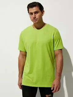 Мужская футболка с круглым вырезом горловины Omsa JSOmT_U 1201 COTTON футболка lime oms
