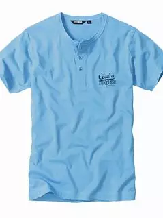 Мужская футболка с застежкой на пуговицы Ceceba FM-30459-5062