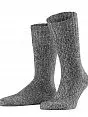Теплые мужские носки FALKE 13385 Earth SO (муж.) Серый 3210