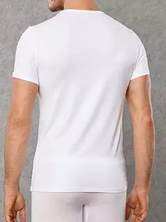 Комплект футболок из хлопка белого цвета Doreanse Cotton Stretch 2800c02
