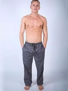 Свободные мужские брюки на эластичной резинке с карманами GENTELMEN DT306жкБркм Оригинал
