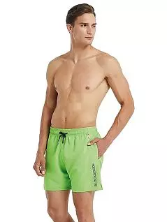 Привлекательные пляжные шорты с логотипом бренда LTBS10021 BlackSpade неоновый зеленый