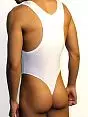 Мужское боди стринг белые Doreanse Men Body 5003c02
