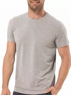 Шелковистая футболка из высококачественного модала с добавлением эластана BlackSpade LTBS9306 BlackSpade серый меланж