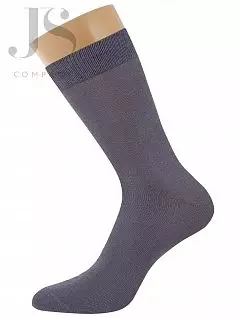 Однотонные носки с кеттельным швом Omsa JSCLASSIC 204 (5 пар) grigio scuro oms