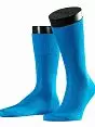 Синие носки из шотландской нити с хлопчатобумажной стелькой с элементами ручной работы Falke 14662 Tiago (муж.) Синий 6830