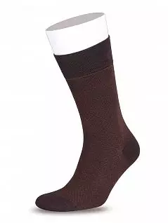 Современные мужские носки из бамбука LT260340 Sis коричневый (набор из 3х штук)