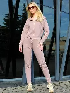 Спортивный костюм ( Толстовка на молнии и брюки) Merribel VOMerribel_Carlana dres Mocca Мокко